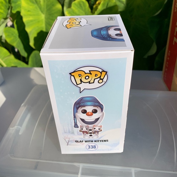 New Vaulted Funko Pop Olaf with Kittens Vinyl Pop Disney Frozen Olafs Adventures - Picture 6 of 8